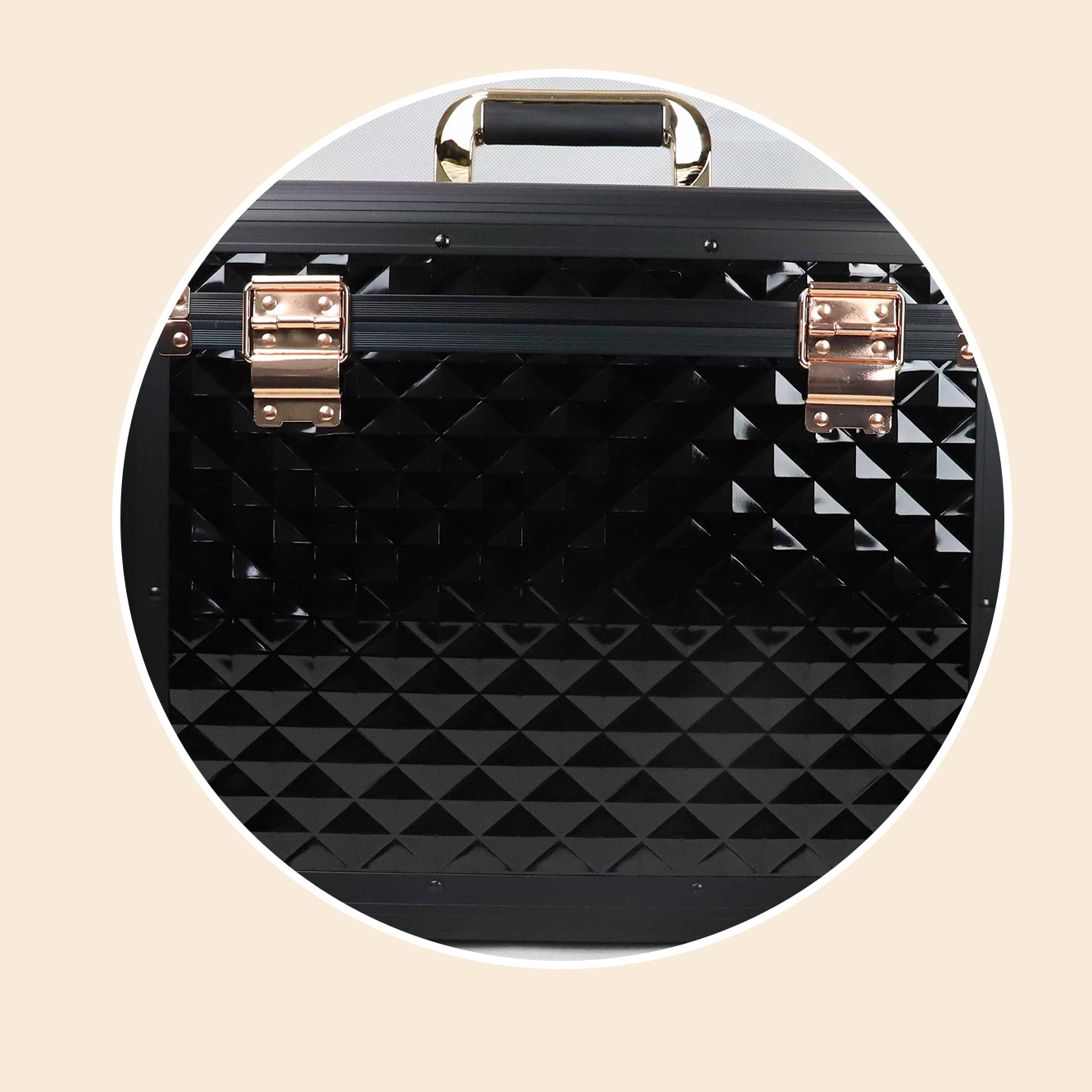 Black Horse Grooming Case Aluminum Storage Case For Grooming Tools